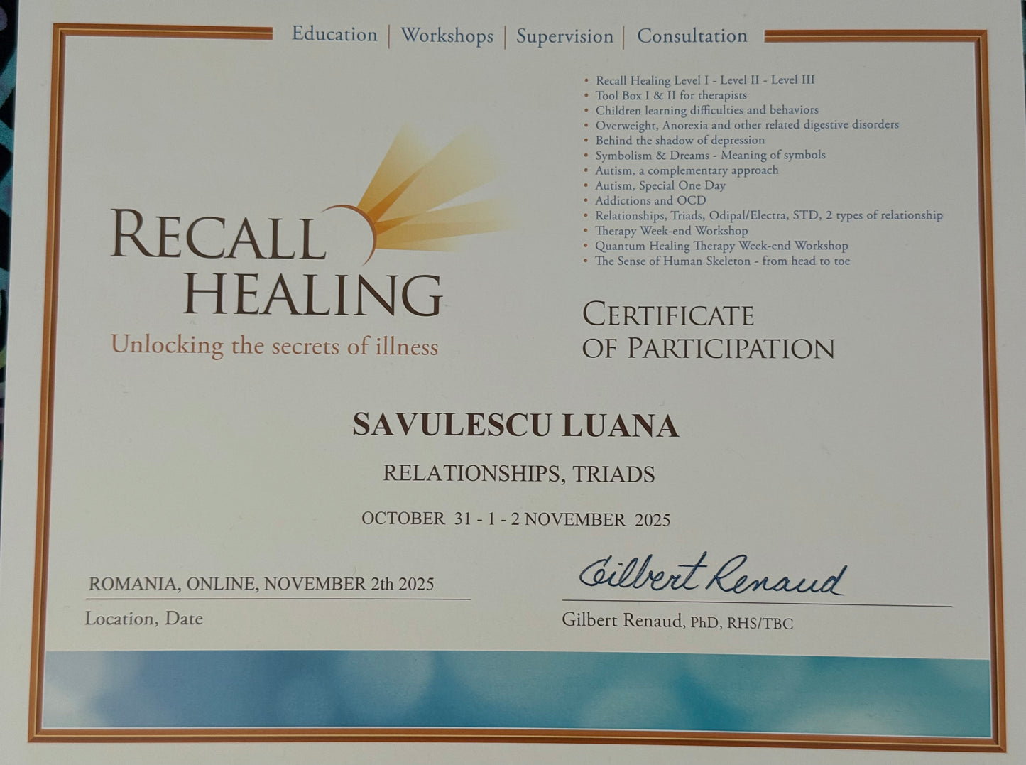 ✨ Recall Healing®️– O călătorie de reîntoarcere la rădăcina sufletului
