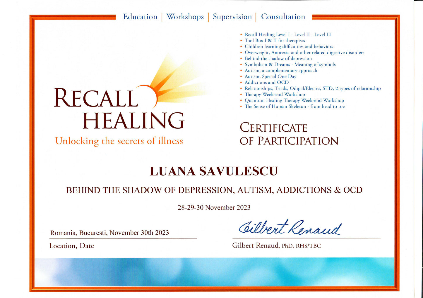 ✨ Recall Healing®️– O călătorie de reîntoarcere la rădăcina sufletului